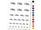 Seal of Approval Check Mark Checkmark Temporary Tattoo Water Resistant Fake Body Art Set Collection